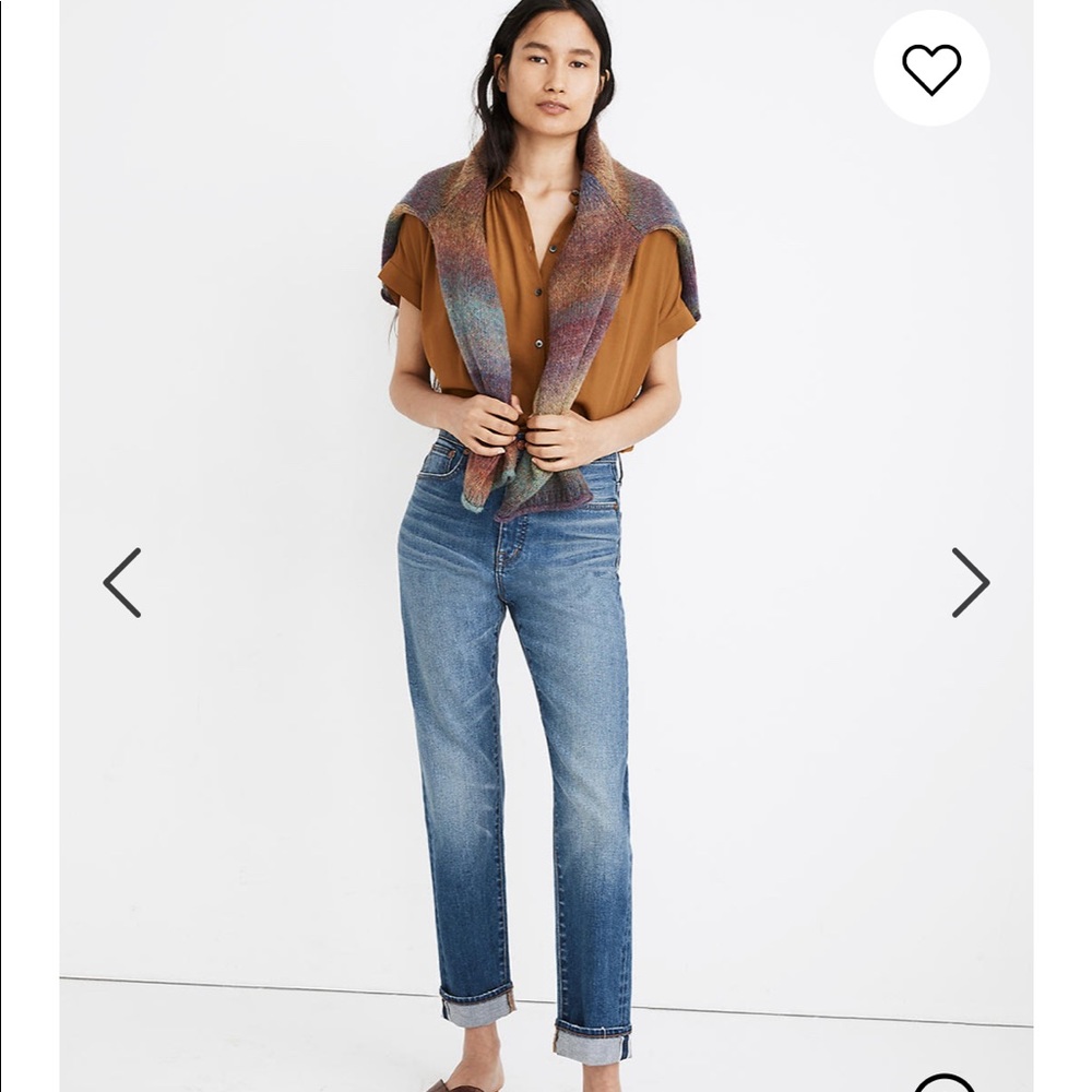 MADEWELL Classic Straight Jeans Ives Wash Selvedge